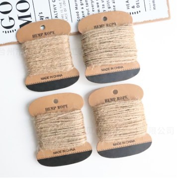 编织绳麻绳礼盒包装照片墙装饰绳子吊牌绳线