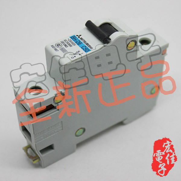 三菱小型断路器 BH-D6 C32 C50 1P 原装正品 现货供应