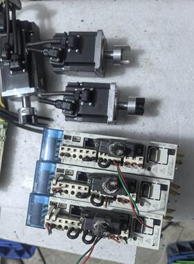 驱动器加电机200W三套 型号：LECSB2-S7