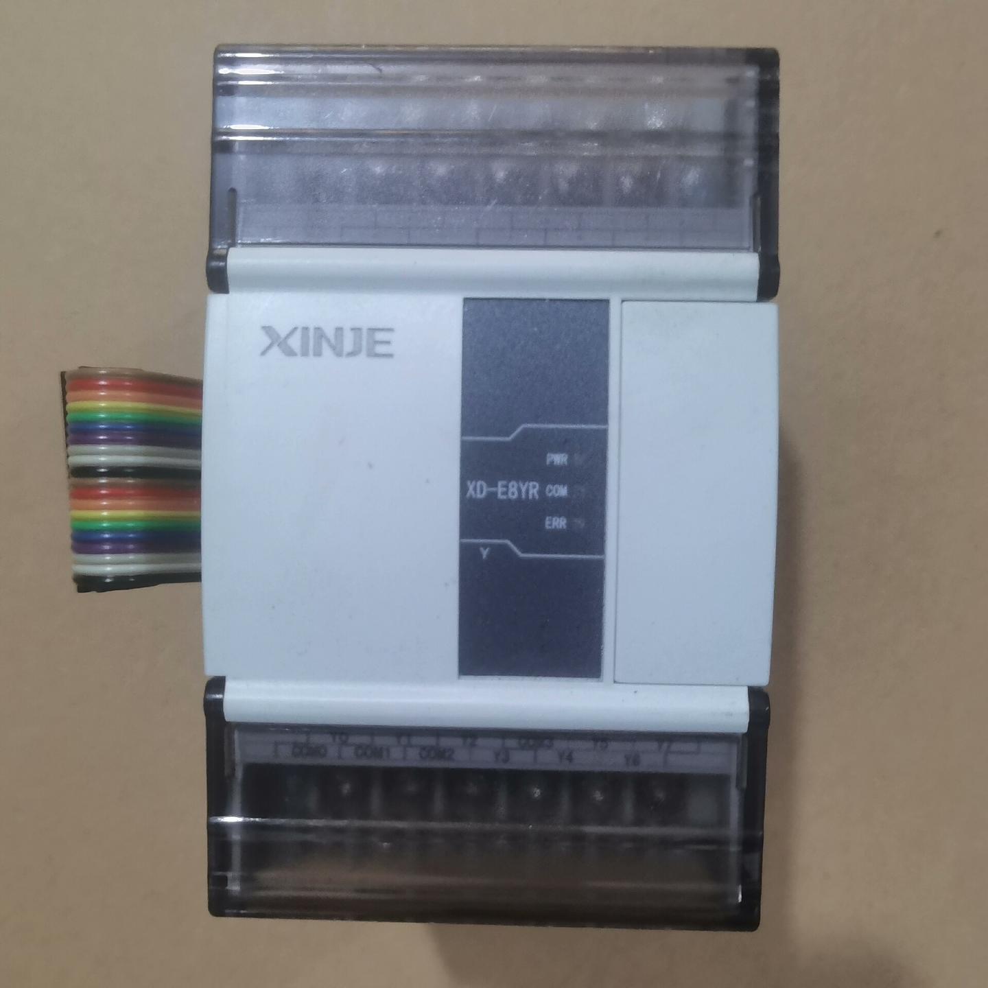 PLC扩展 型号XD-E8YR 95新。 标