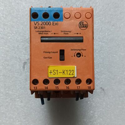 IFM易福门VS2000 Exi流量传感器 SR2301 拆