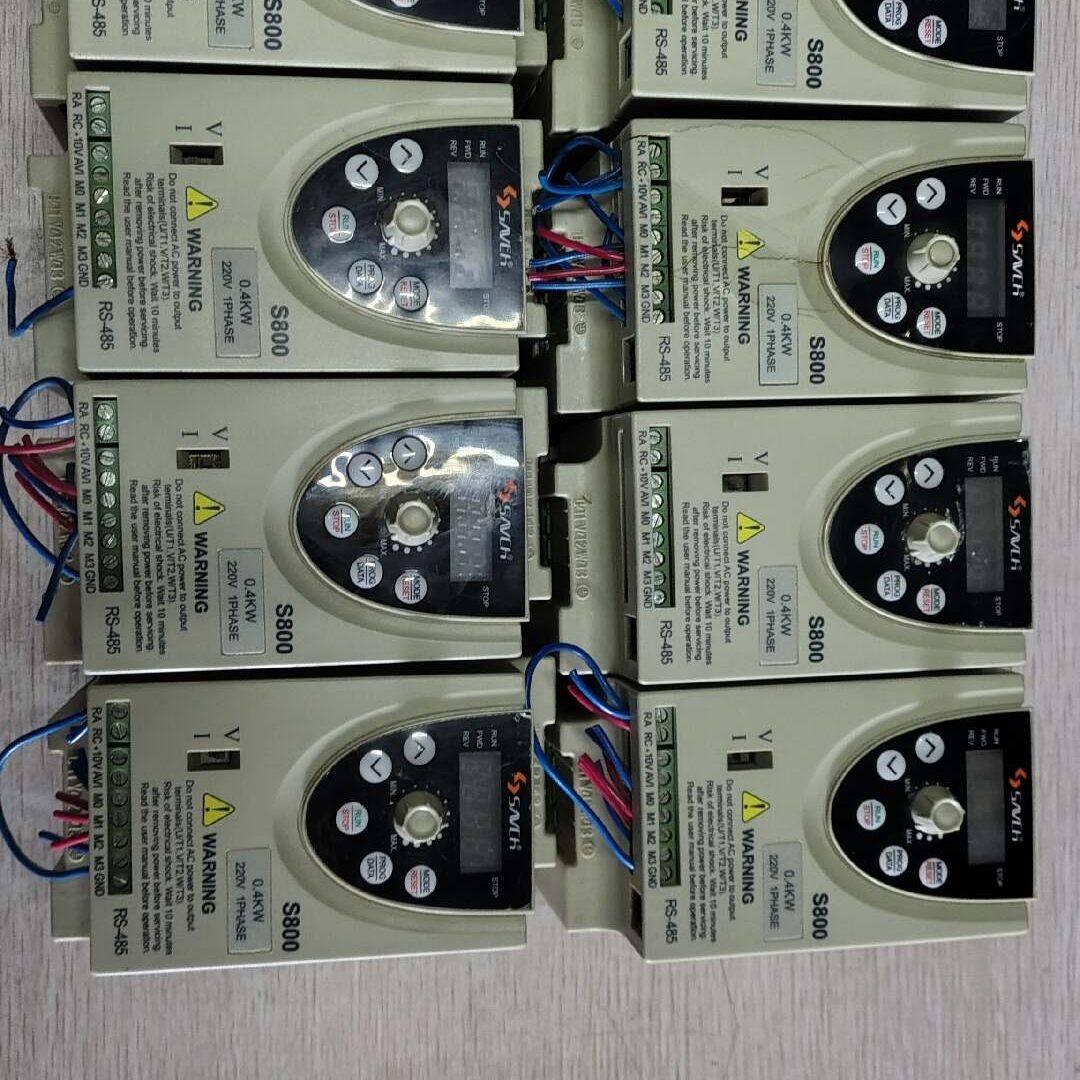 三变频器 S800-2S0.4G   拆机  0.4K
