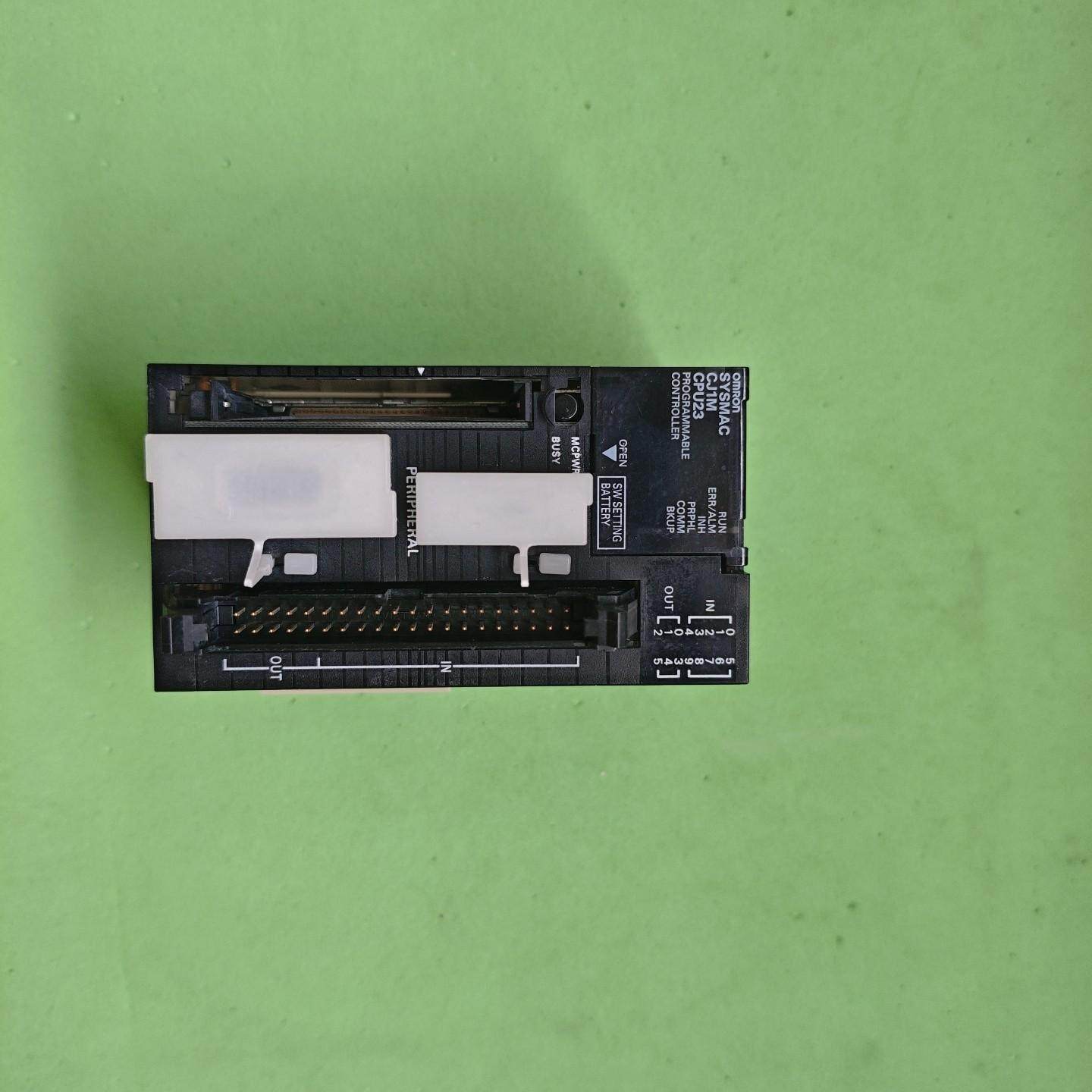 CJ1M-CPU23 PLC主控模块 拆机实物拍摄 功