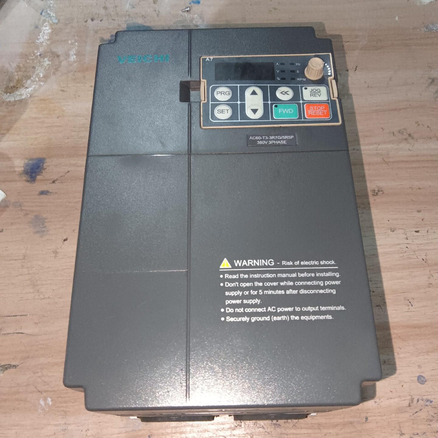 伟创变频器AC60-T3-3R7G/5R5P 三相380V