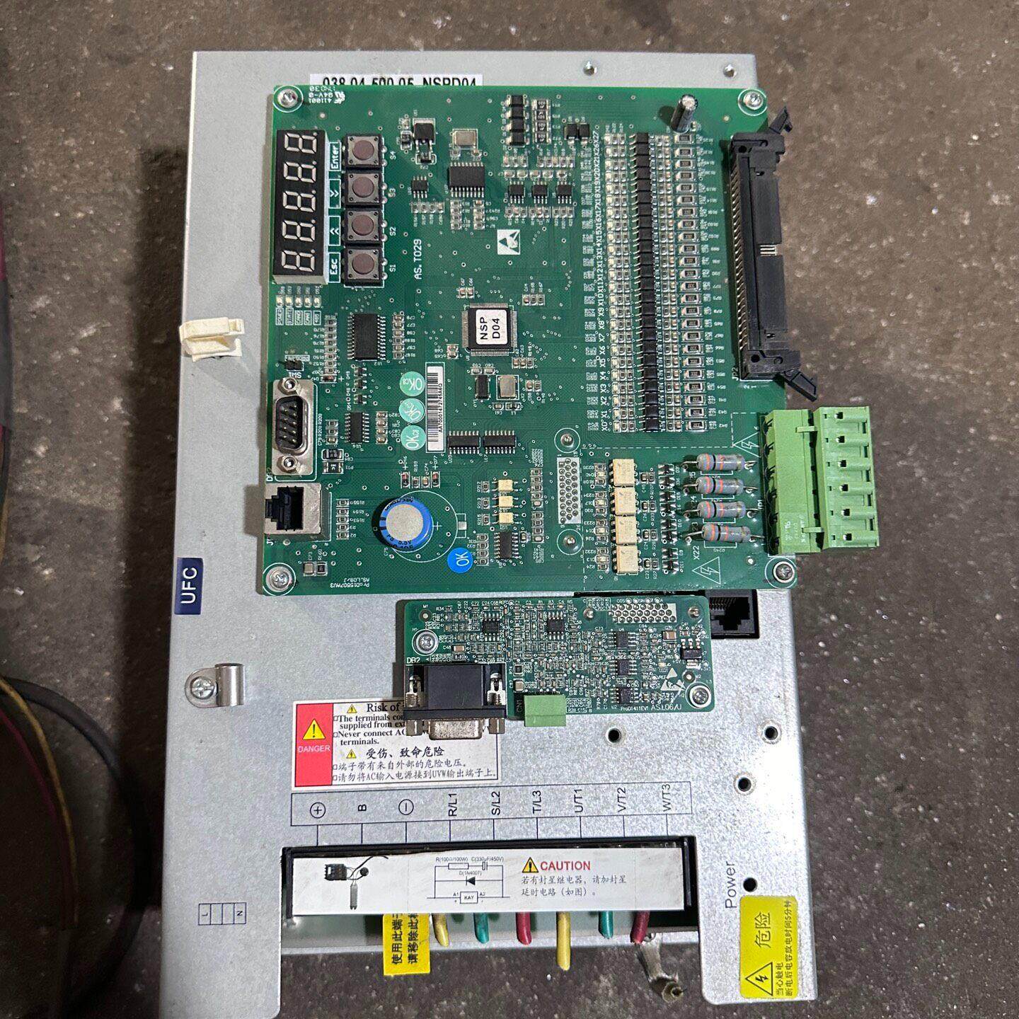 新时达电梯AS380 4T07P5D一体机变频器7.5KW