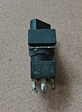 开关A16S-2N-1 黑色二档开关 额定电压AC12