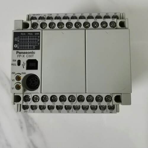PLC FP-X C30T 功能完好 实物拍摄 功能包好