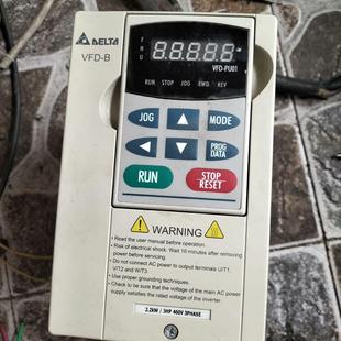 2.2kw380v台达VFD 功能包好成色不错 B系列变频器