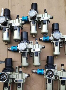 BAOF油水分离器AL3000-03 带压力表和减压阀 成色