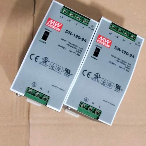 [火][火]台湾明纬卡轨式开关电源 DR-120-24