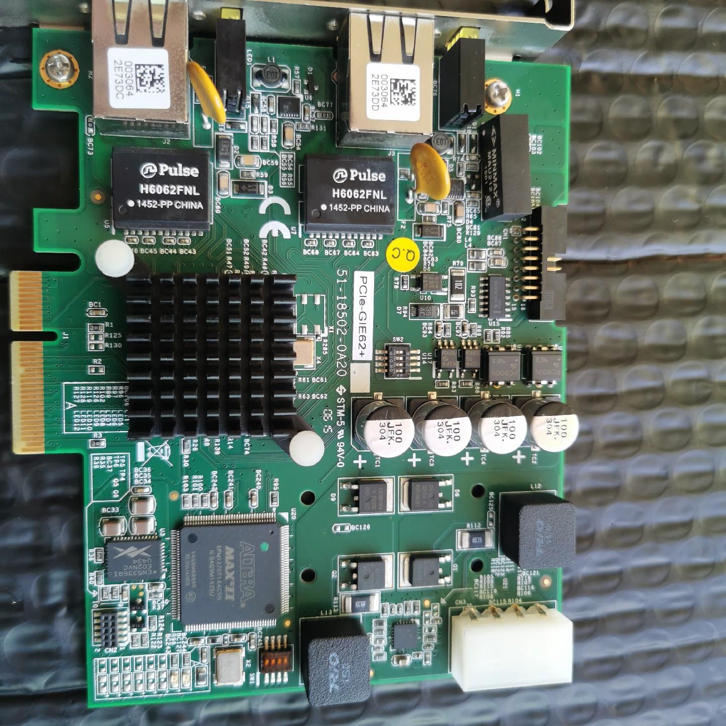 PCIe-GIE62＋图像采集卡 Poe网卡保修一个月
