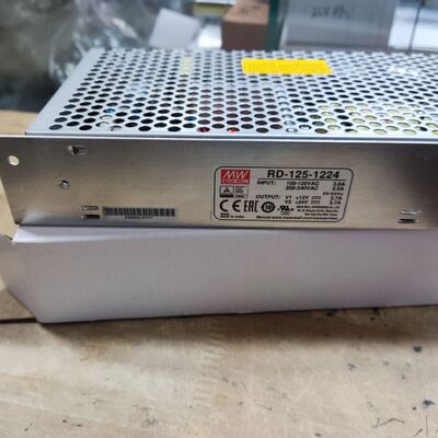 台湾明纬开关电源RD-125-1224 双路输出12V和24
