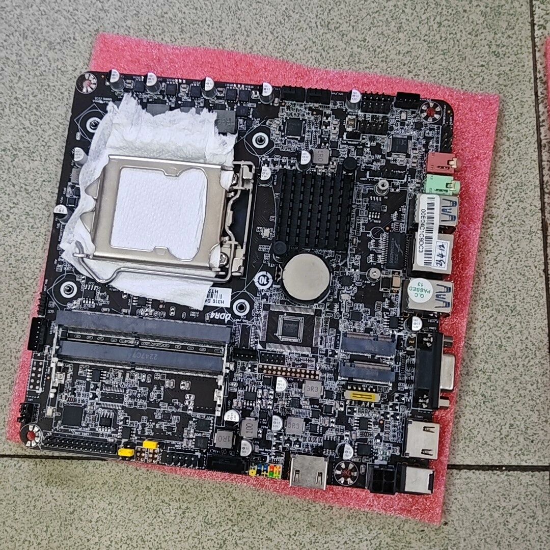 H310I-D4一体机主板 17*17 ITX规格 支持9代