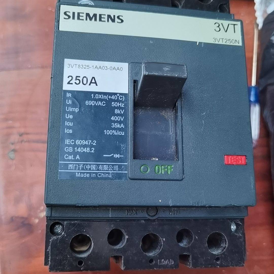3VT8325-1AA03-0AA0断路器 250A三