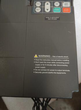伟创变频器 AC60-T3-3R7G／5R5P380v  3