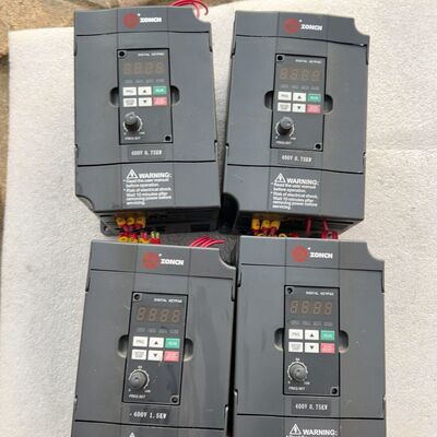 出拆机众辰变频器四台 型号H2400A0D75K 成色如图
