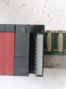 Q00JCPU＋QY10+基板 实物拍摄 未使用但保