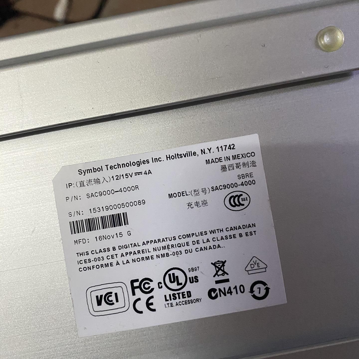 讯宝SymboI充电器 讯宝四座充电器  型号:SA