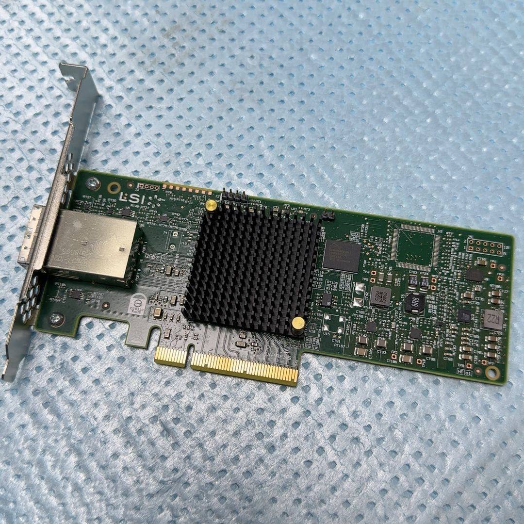 LSI SAS3008 9300-8e HBA扩展卡 854