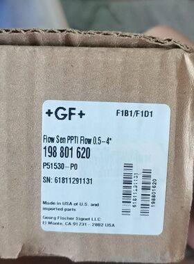 美国GF流量传感器 Flow Sen PPTI Flow 0
