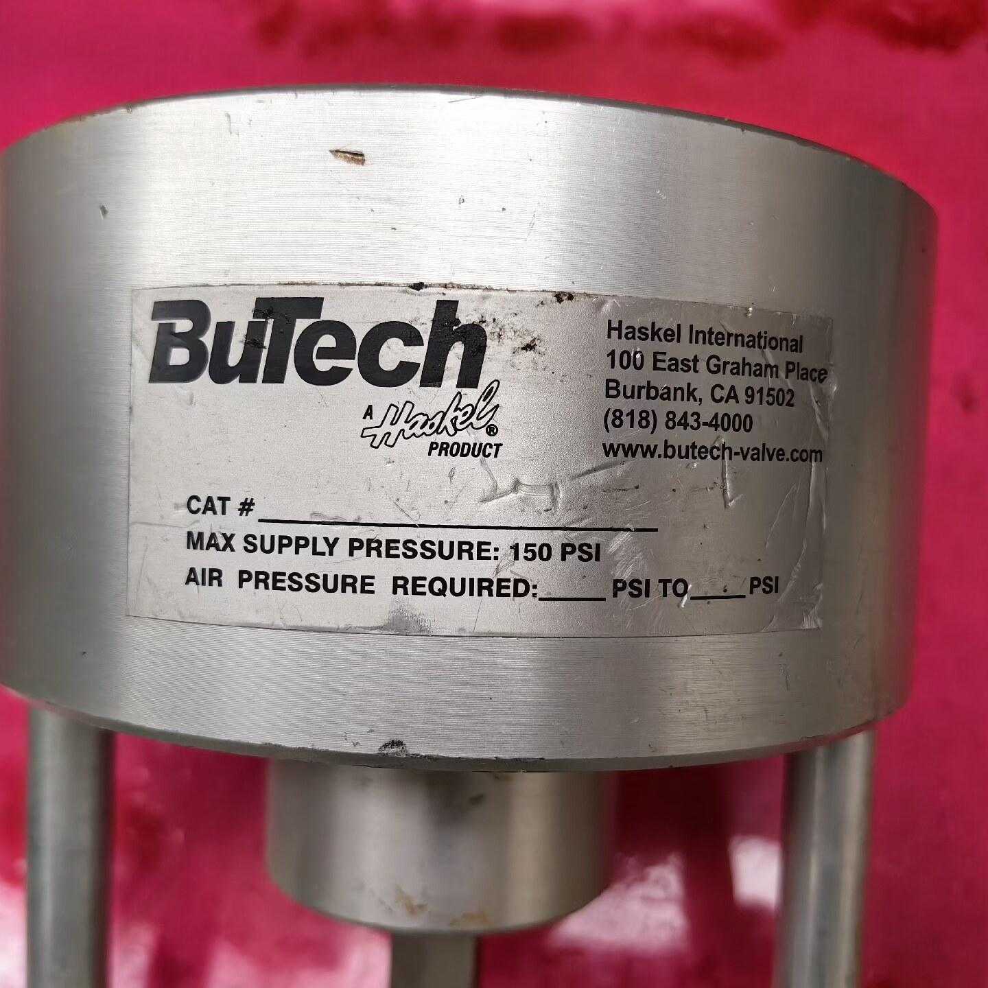 美国BUTECH超高压气控阀 30UV41V截止阀 泄压