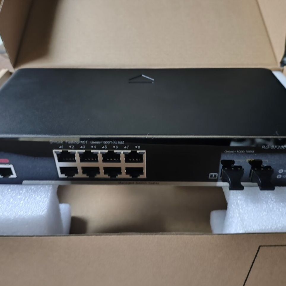 RG-SF2900-8GT2SFP-S全千兆8口交换机