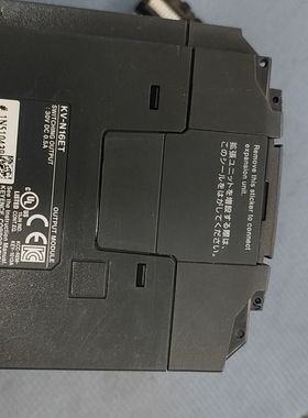 （KEYENCE）KV-N16ET输出模块 实物拍摄