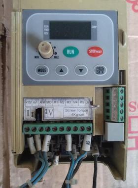 台达MODEL:VFD002S2S21A 0.2KM拆机