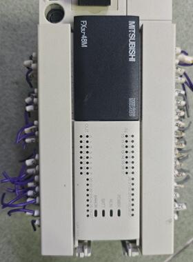 PLC FX3U-48MT/ES-A 功能完好 实物拍摄