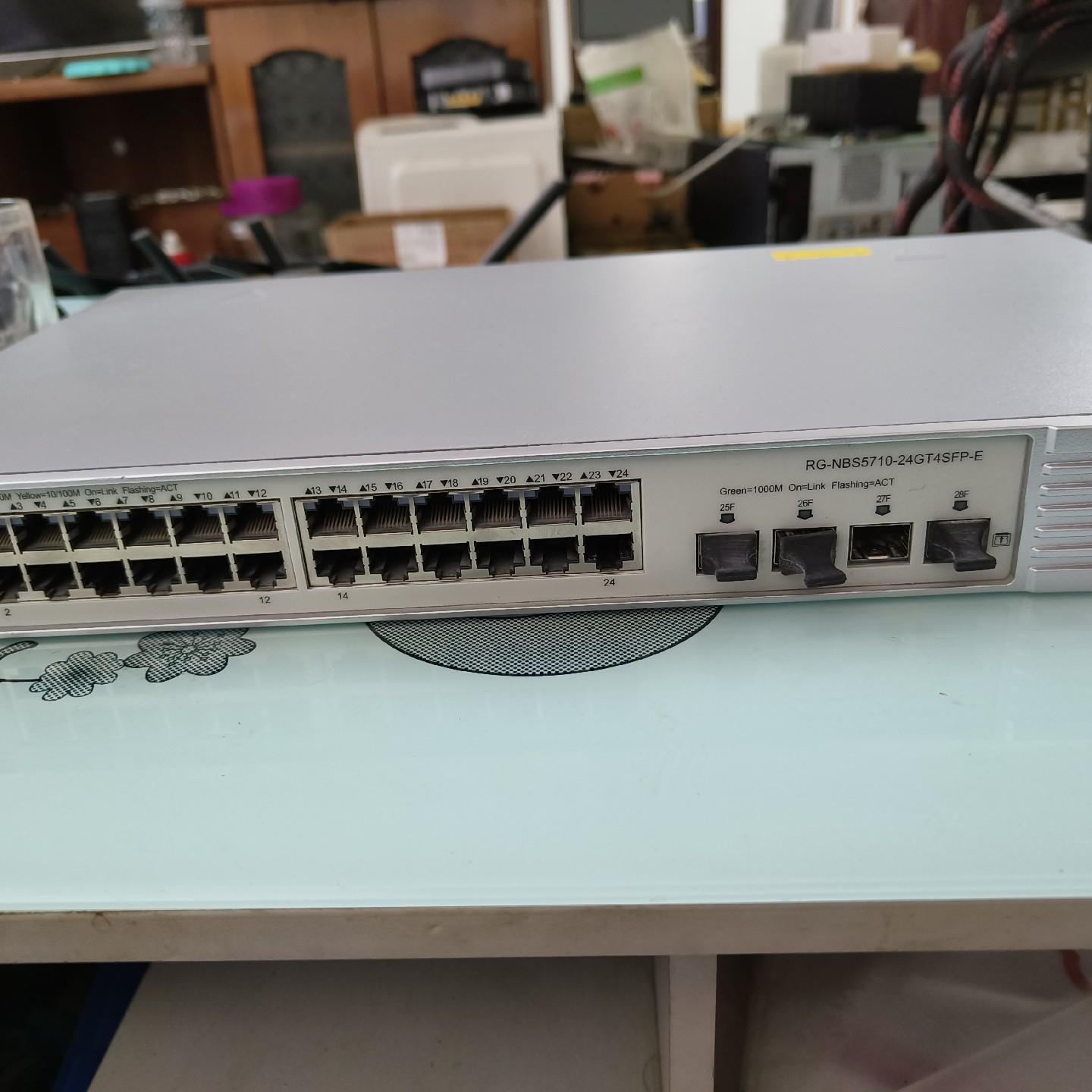 睿易 RG-NBS5710-24GT4SFP-E 千兆