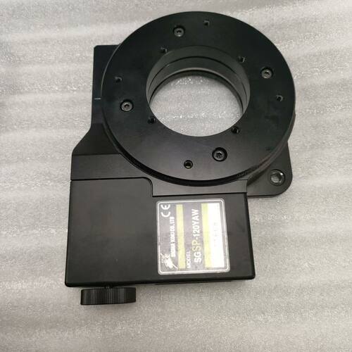 西格玛光机SGSP-120YAW电动旋转平台 高精度中空电动