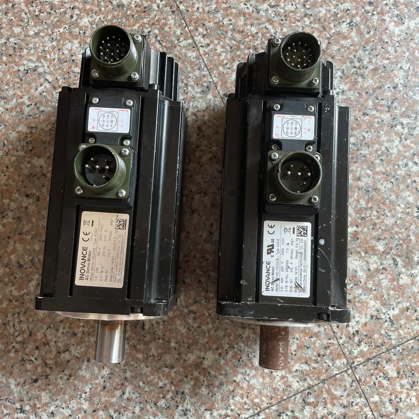 汇川伺服电机 MS1H2-10C30CB-A334Z(1台尾