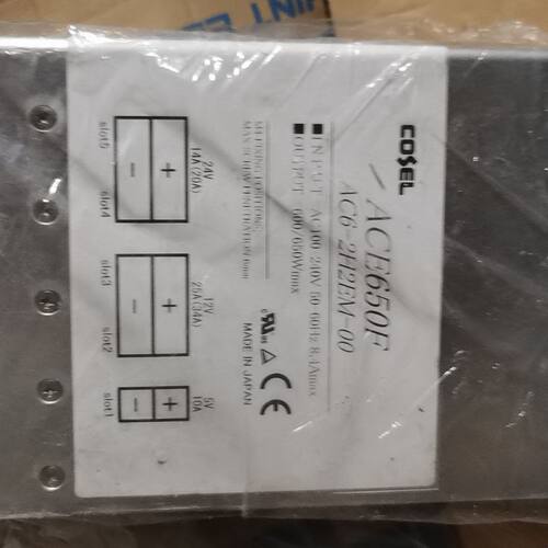 科索COSEL电源ACE650F 型号AC6-2H2EM
