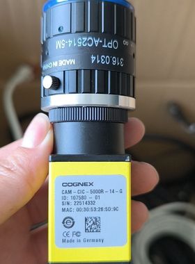 康耐视CAM-CIC-5000R-14-G 拆机件 现货实拍