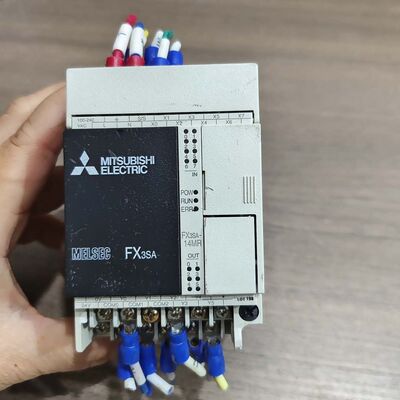 PLC FX3SA-14MR-CM 实物拍摄 功能正常