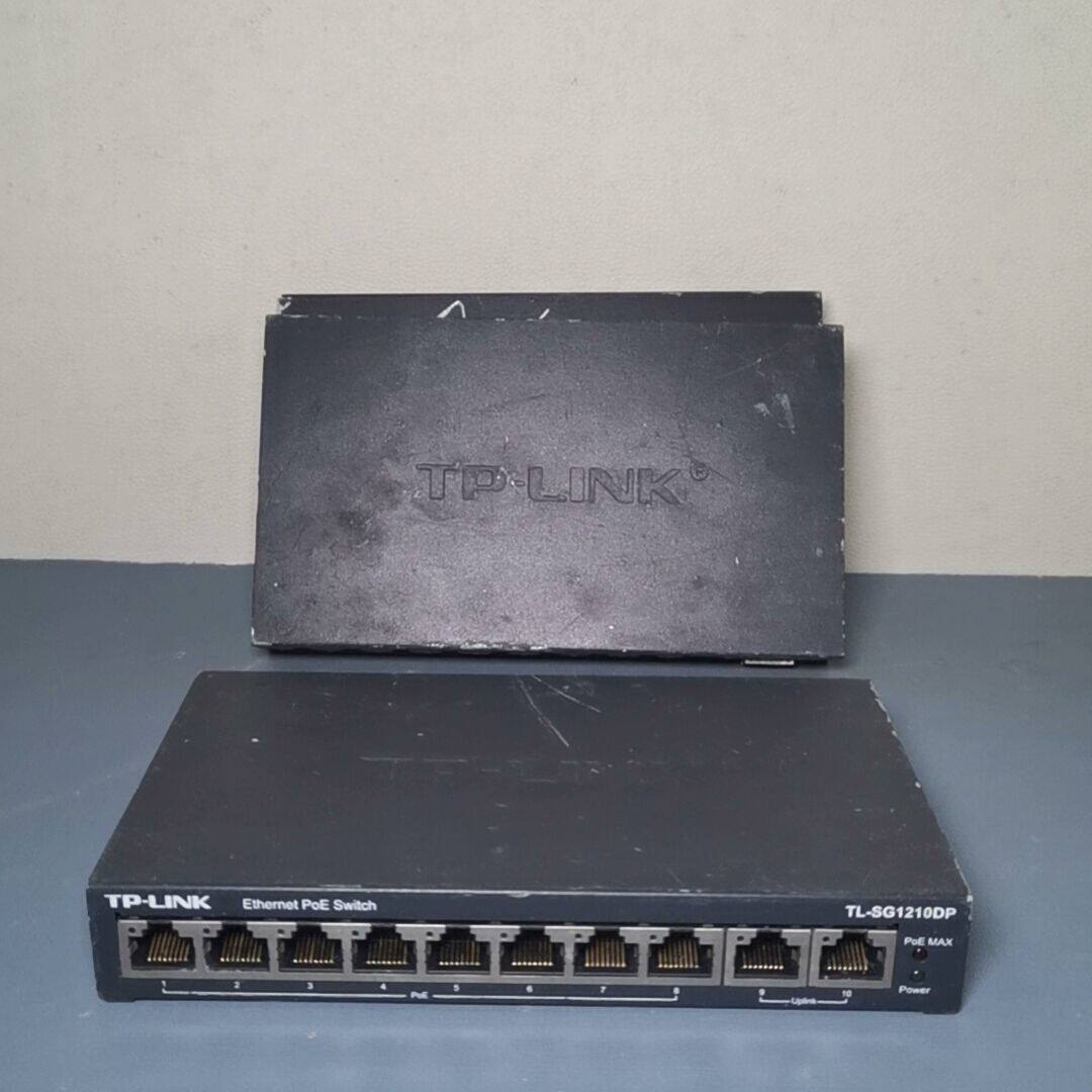 TP-LINK TL-SG1210DP 10口全千兆8口