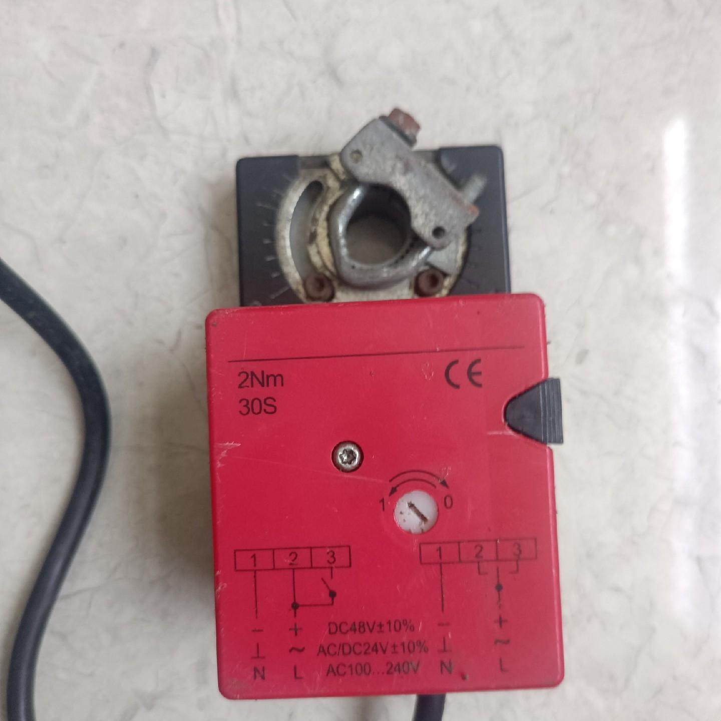 2Nm模拟量手电一体机械限位风阀执行器 比例调节风门阀门控制