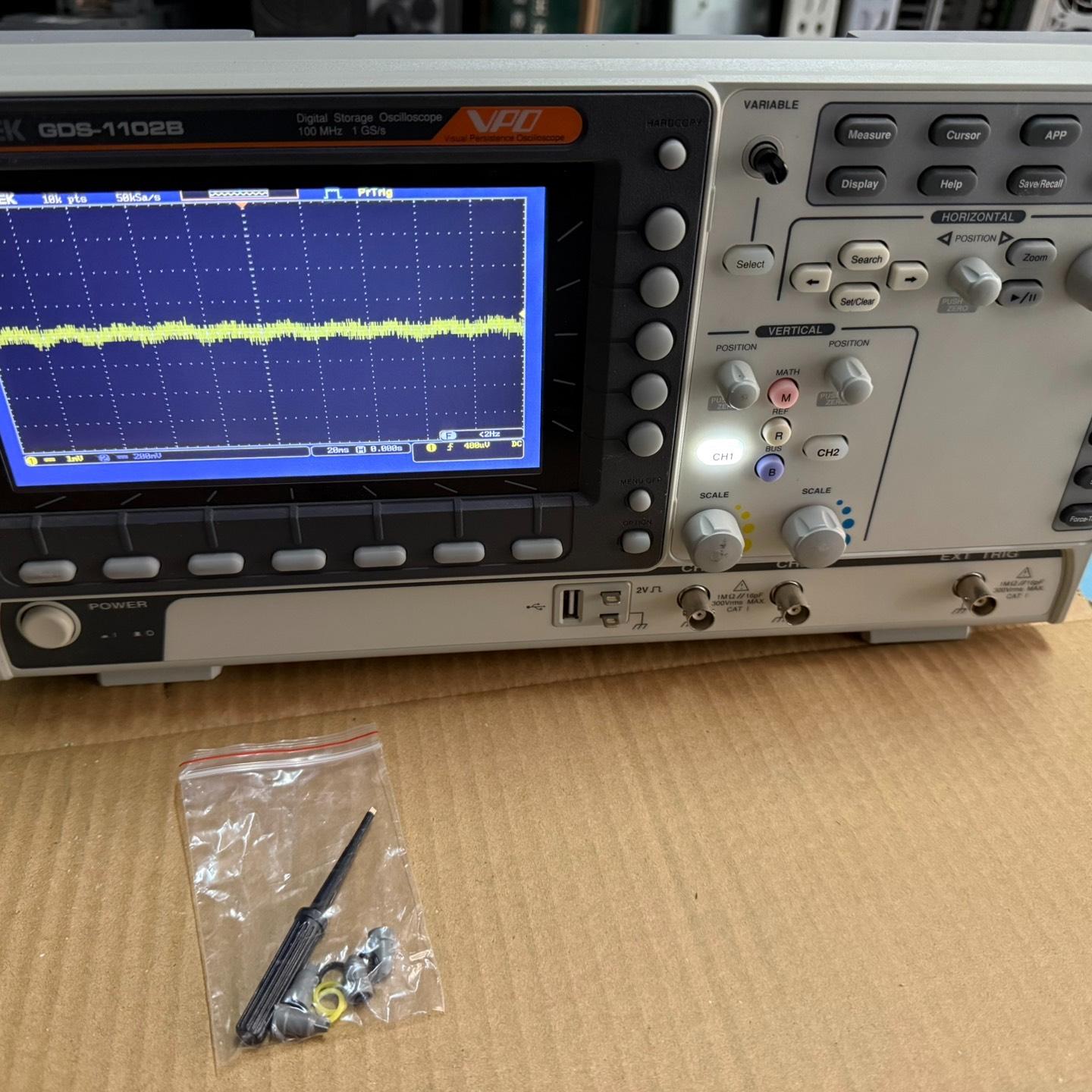固炜GDS-1102B 成色实物图 功能包好一起打包36