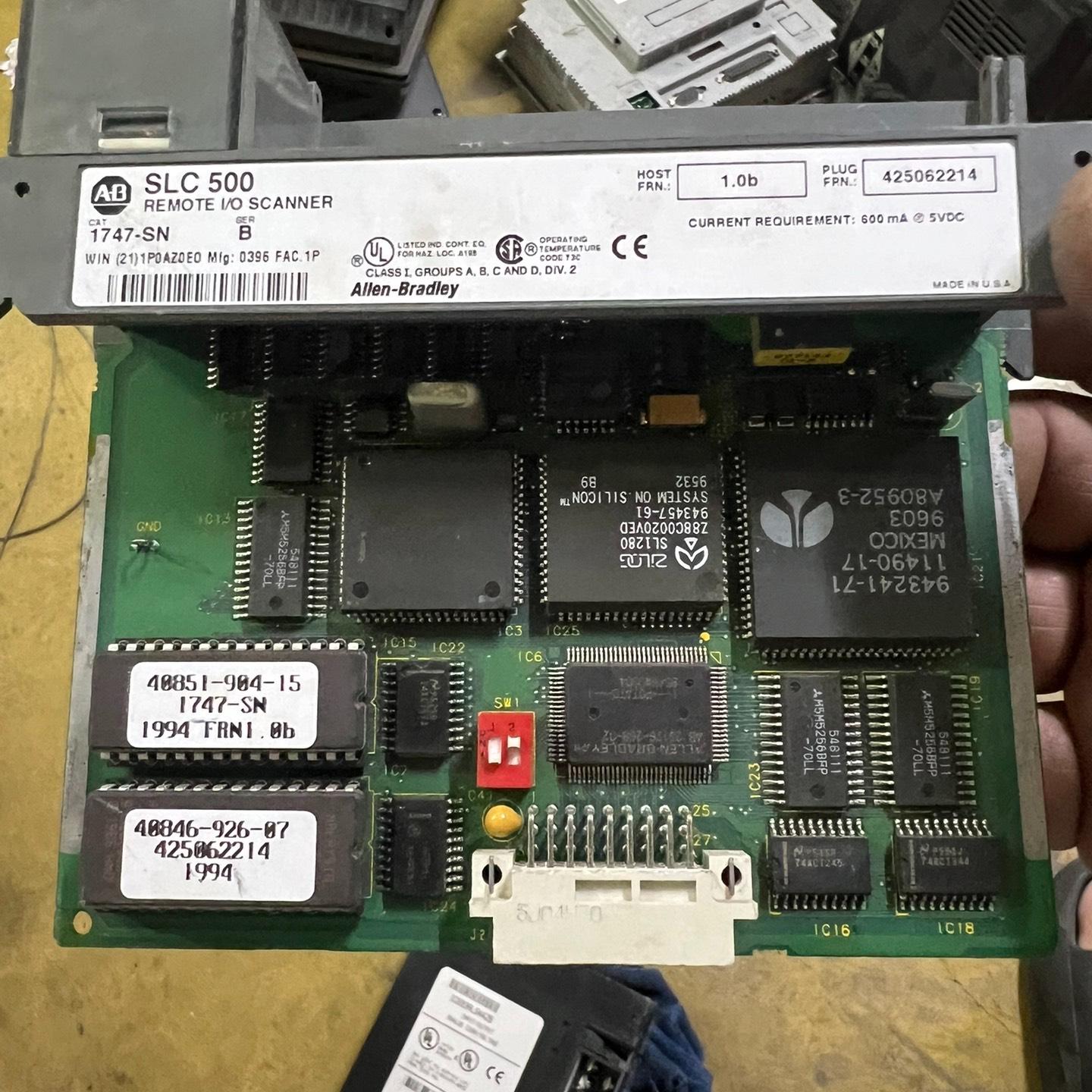 拆机 AB克罗韦尔SLC-500 模块1747-SN 一块