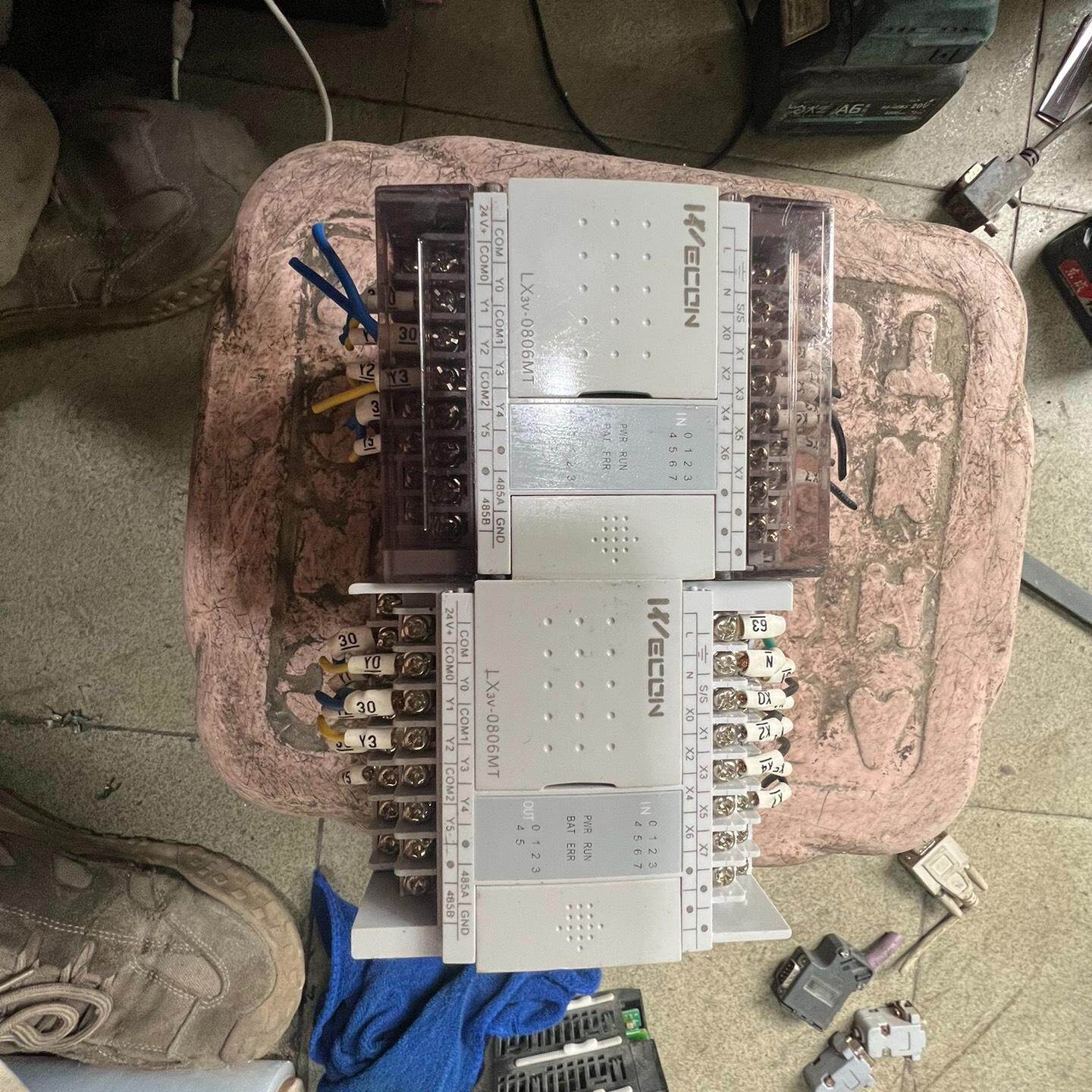 拆机 维控 PLC LX3V-0806NT-A1 2台