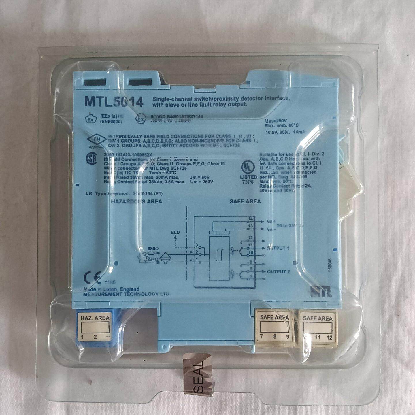 MTL安全栅MTL5014 英国 单通道开关/接