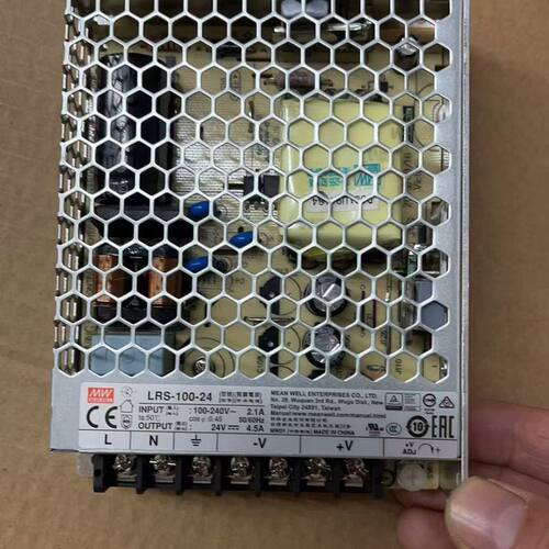 明纬LRS-100-24开关电源 输出24V 4.5A