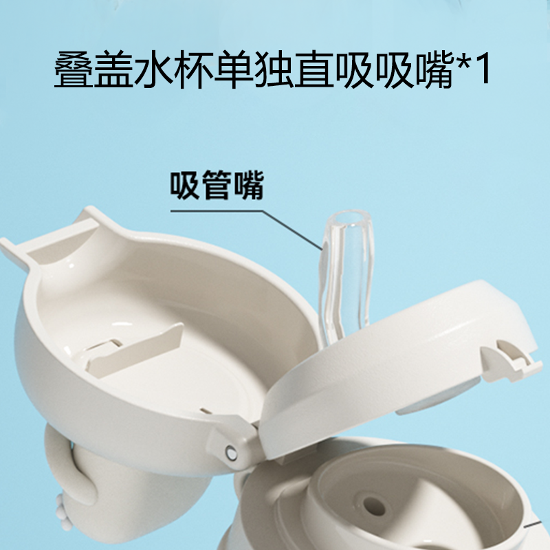 小袋鼠巴布叠盖保温杯相关配件
