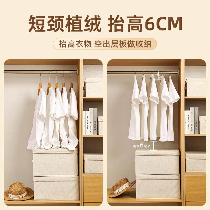 新款直销家用成人短颈植绒衣架透光加厚衣架无痕防滑衣柜省空间现