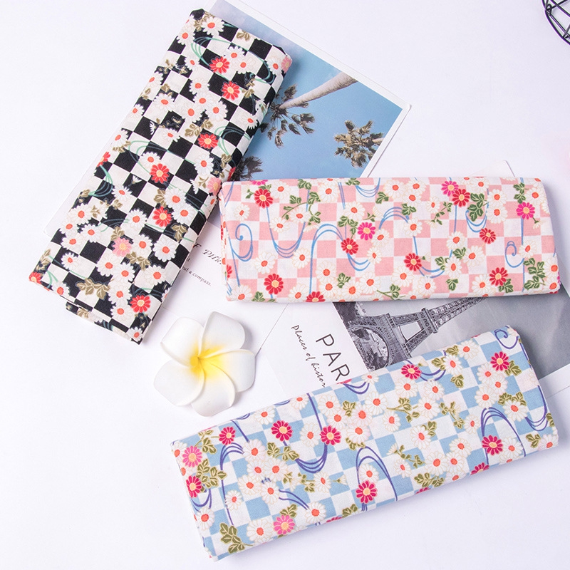 新款直销【纯棉印花 现货】日系和风花布全棉棉布服装面料连衣裙d