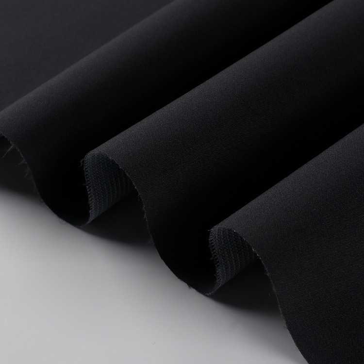 新款直销50D机械弹三合一布料 平纹染色贴膜防水布 冲锋衣羽绒服