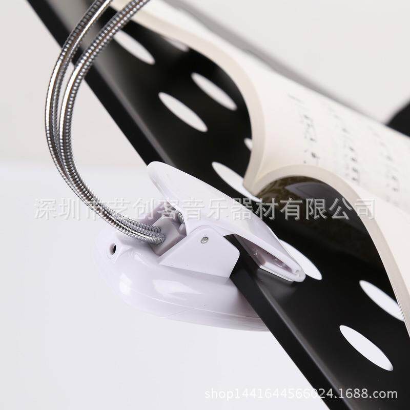 新款直销LED充电灯谱架灯曲谱乐谱灯钢琴护眼灯充电式谱架灯夹式