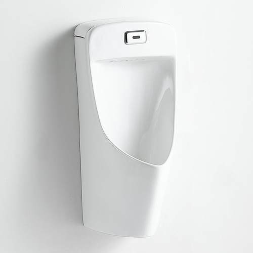 新款直销陶瓷小便斗挂墙落地式一体感应便池立式小便器壁挂式尿斗