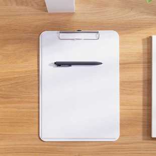 新款直销A4板夹书写垫板塑料抄写板写字板夹子点菜板文件夹板硬商