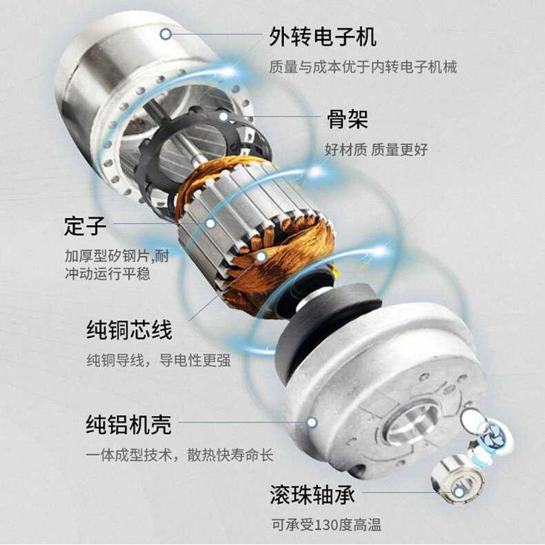 新款直销交流外转子离心风机电机AC外转子无刷马达电动机新风管道